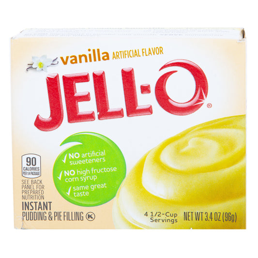 Jell-O - Vanilla 96 Gram