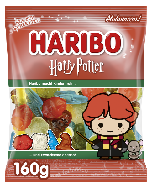 Haribo - Harry Potter Ron Weasley Edition 160 Gramm
