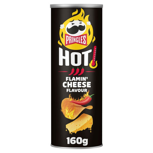 Pringles - Hot Flamin Cheese 160 Gram