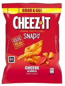 Cheez-It - Snap'd Cheese & Chilli Grab & Go! 40 Gram