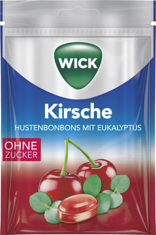Vicks - Kirsche Suikervrij 72 Gram