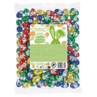 Excelcium - Eitjes Alu Melk Crème & Praliné UTZ 750 Gram