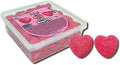 Vidal - Box Filled Strawberry Shiny Hearts 75 Pieces 795 Gram