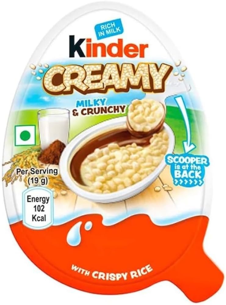 Kinder – Cremig, milchig &amp; knusprig, 19 Gramm
