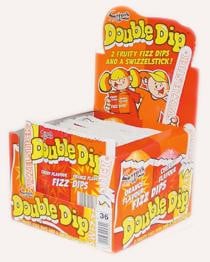Swizzels Double Dip Cherry Orange 36 Pieces