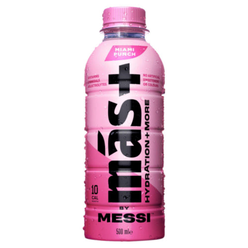 Mas+ By Messi - Hydration Drink Miami Punch 500ml