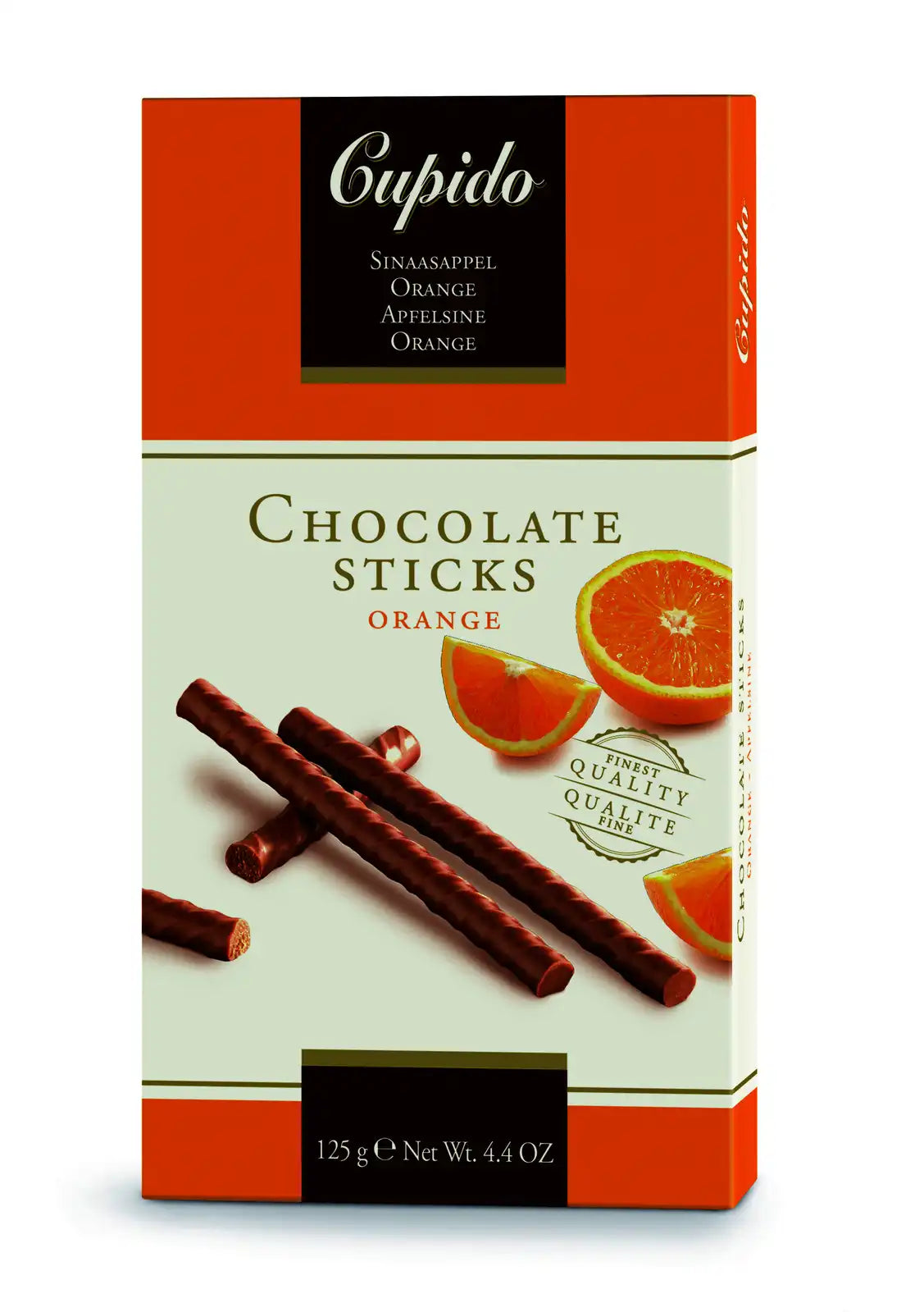 Cupido - Sticks Orange 125 Gram