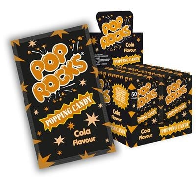 Pop Rocks - Knetter Cola Süßigkeiten 50 Stück