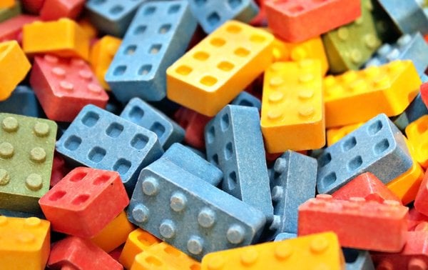 Candy Blox 500 Gram (Look a Like Lego Snoep)
