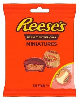 Reese's - Mini Peanut Buttercups 80 Gram