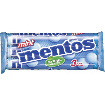 Mentos - Mint 3-Pack 114 Gram