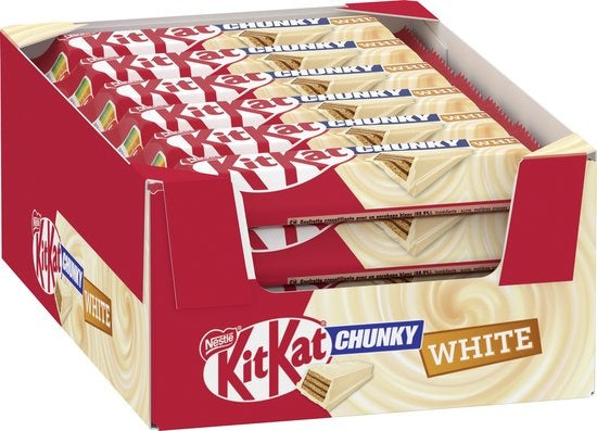 Kit Kat - Chunky White 40 Gram 24 Pièces (import)