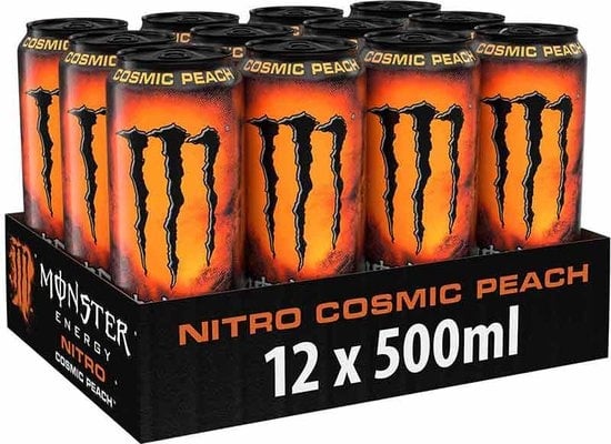 Monster - Nitro Cosmic Peach 500ml 12 Dosen