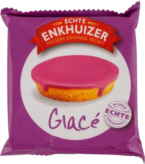 Echte Enkhuizer - Glace Roze Koek 55 Gram ***17-06-2024***