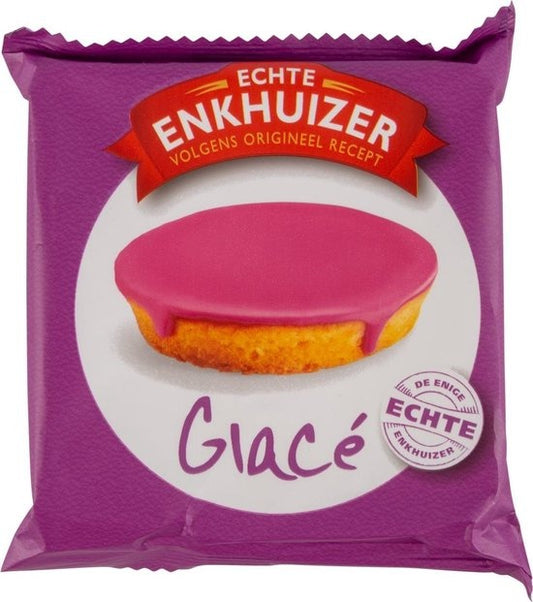 Echte Enkhuizer - Glace Roze Koek 55 Gram ***17-06-2024***