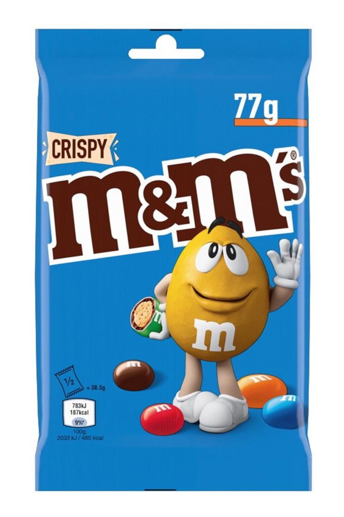 M&M's - Crispy 77 Gram