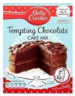 Betty Crocker - Tempting Chocolate Cake Mix 425 Gram
