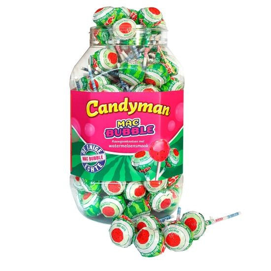 Candyman - Mac Bubble Watermelon 100 Stuks