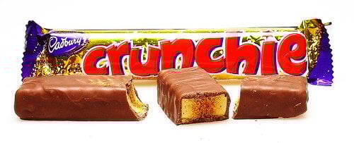 Cadbury Crunchie 40 Gram 48 Stuks
