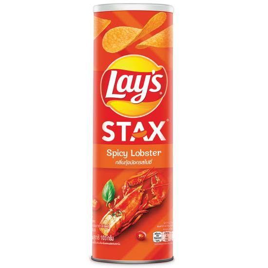 Lay's - Stax Spicy Lobster 100 Gram