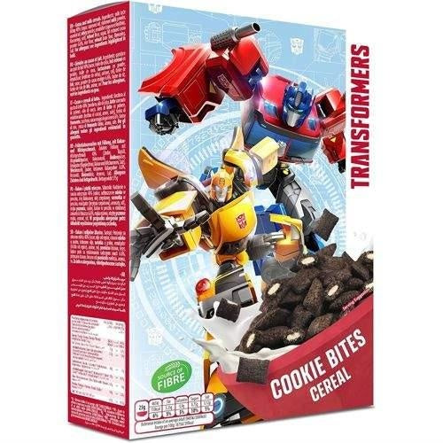 Cookie Bites Cereal Transformers 375 Gram