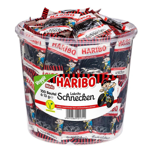 Haribo - Silo Verpakte Drop Jojo's 13 Gram 100 Stuks