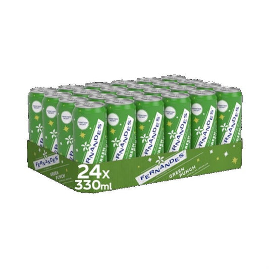 Fernandes - Green Punch 330ml 24 Blikjes