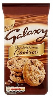 Galaxy - Chocolate Chunk Cookies 180 Gram