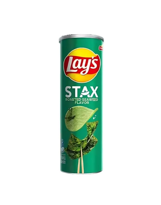 Lay's - Stax Roasted Seaweed 90 Gram