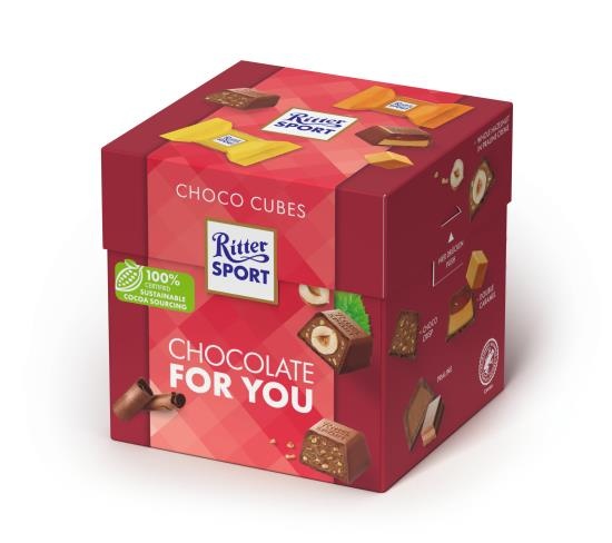 Ritter Sport - Choco Cubes Chocolate For You 176 Gram
