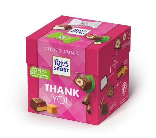 Ritter Sport - Choco Cubes Thank You 176 Gram