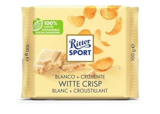 Ritter Sport - Weiße Chips 100 Gramm