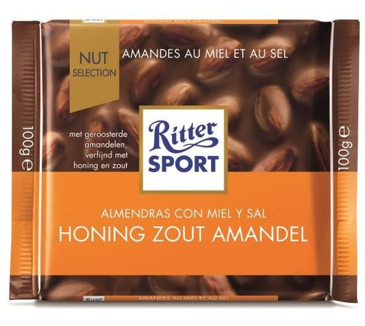 Ritter Sport - Honing Zeezout 100 Gram