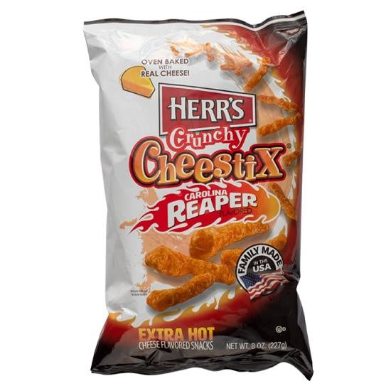 Herr's - Carolina Reaper Cheestix 255 Gramm