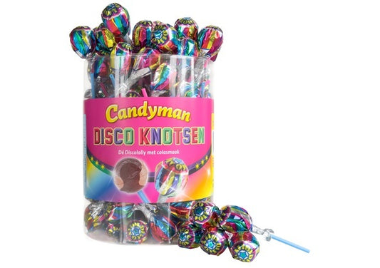 Candyman - Disco Cola  Knotsen 1300 Gram 100 Stuks