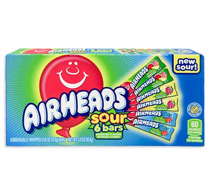 Airheads - Theater Sour Box 93,6 Gramm