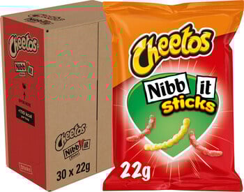 Cheetos - Nibbit Sticks Natural 22 Gram 30 Stuks