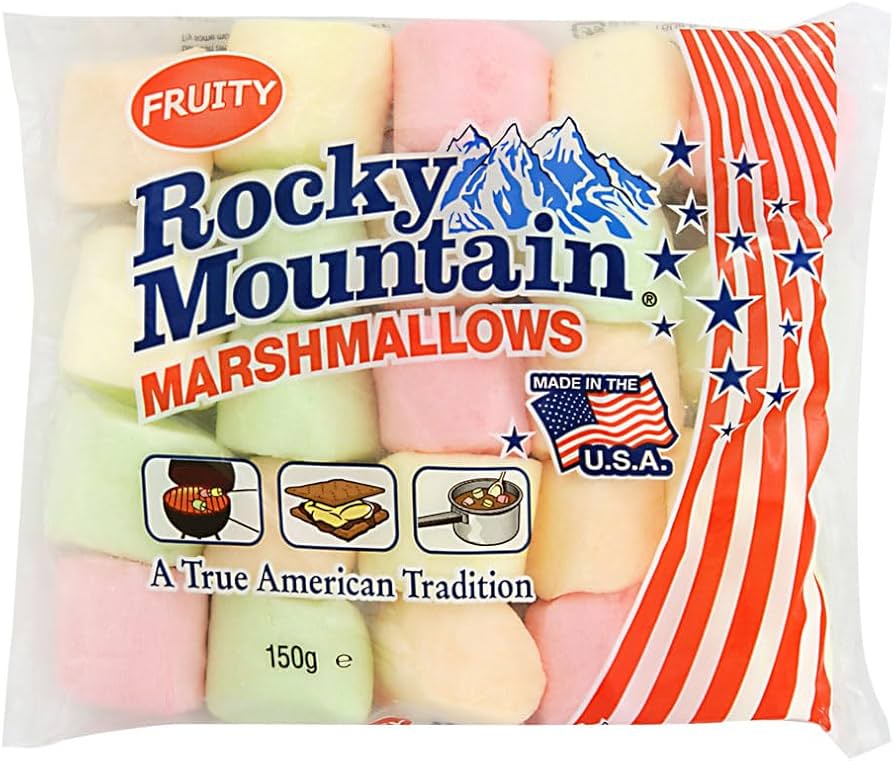 Rocky Mountain - Marshmallows Fruity 150 Gram