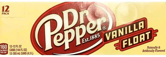 Dr Pepper - Float 355ml 12 Blikjes