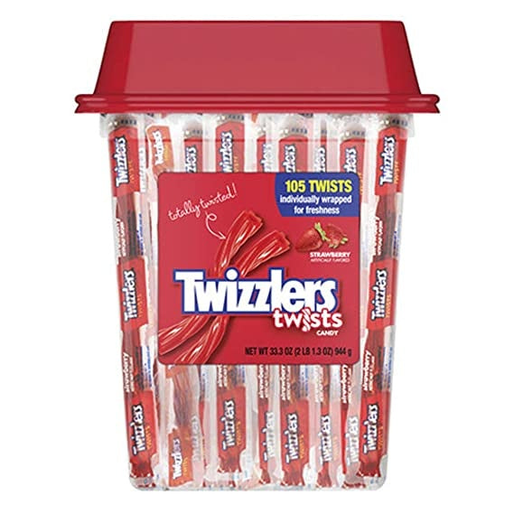 Twizzlers - Strawberry 105 Stück 944 Gram