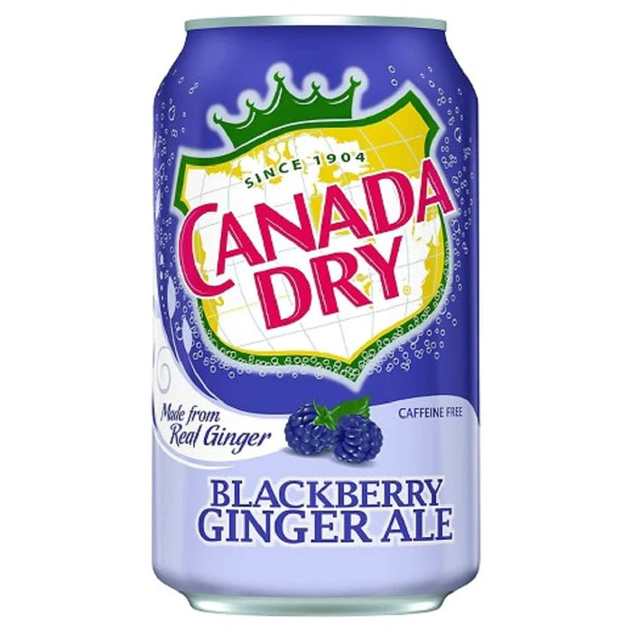 Canada Dry – Brombeer-Ingwer-Ale 355 ml