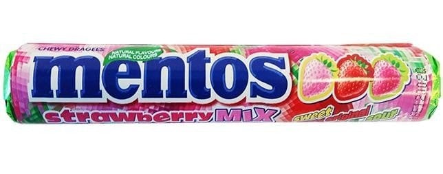 Mentos Strawberry Mix