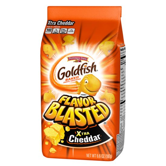 Goldfish - Cheddar extra fort et savoureux 187 grammes