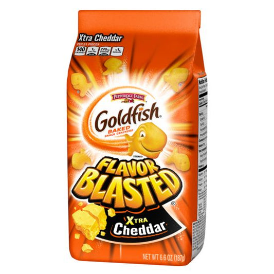 Goldfish - Flavor Blasted Xtra Cheddar 187 Gram