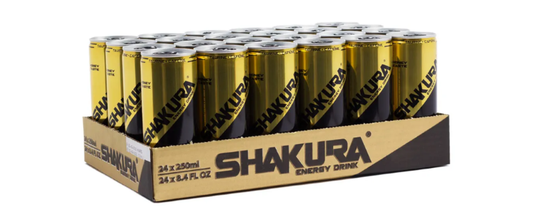 Shakura Energy 250ml 24 Blikjes (geen statiegeld)