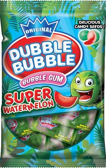 Dubble Bubble - Super Watermelon Bubble Gum 85 Gram