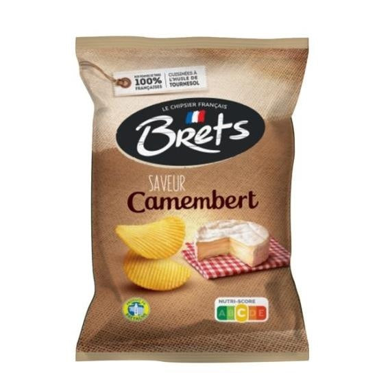 Brets - Camembert Chips 125 Gram