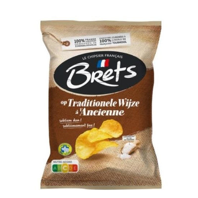 Brets - Op Traditionele Wijze Chips 125 Gram 10 Pieces
