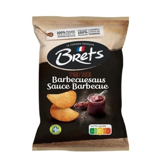 Brets - Barbecuesaus Chips 125 Gram
