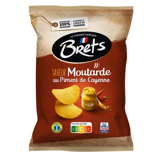 Brets - Mosterd Cayenne Peper Chips 125 Gram